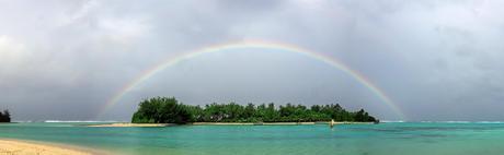 Arco Iris perfecto! Rarotonga, islas Cook