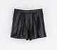 LEATHER SHORTS