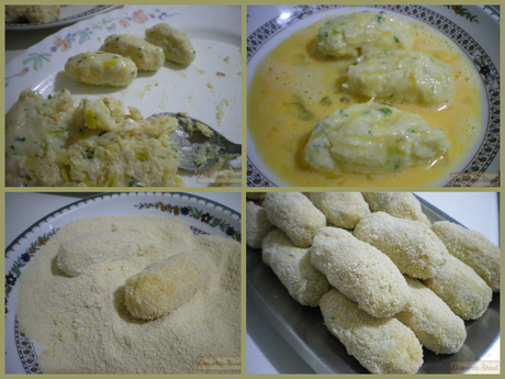 Croquetas de bacalao, elaboración