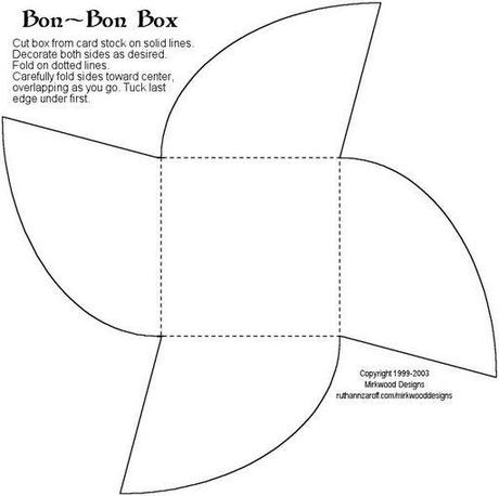 Cajitas para los regalos