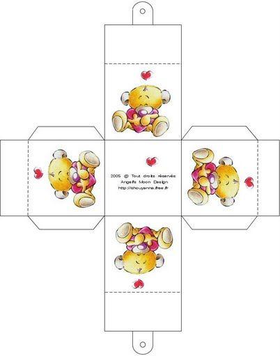 Cajitas para los regalos