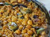 Empedrado garbanzos carne