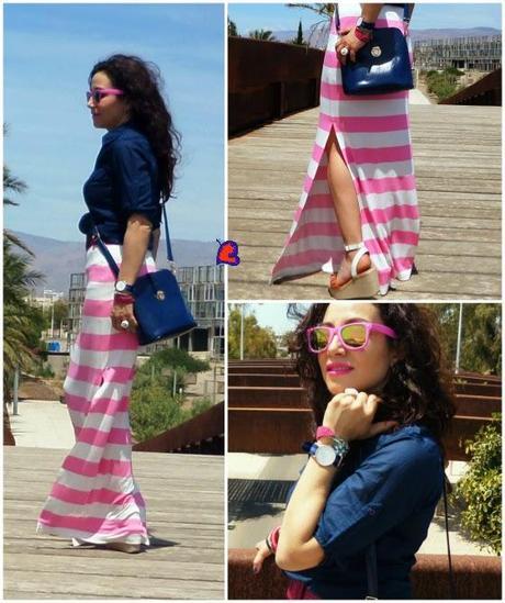 BolsoAzulFaldaRosa-BlueBagPinkSkirt-BleuSacRoseJupe
