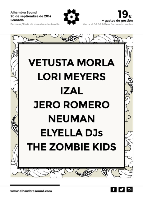 ALHAMBRA SOUND 2014 Confirma a Lori Meyers