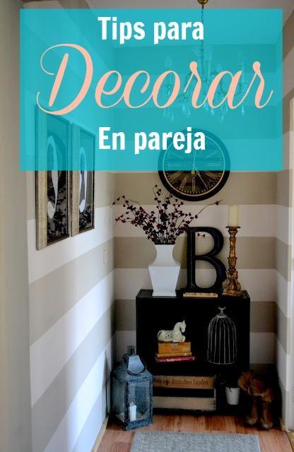 5 tips para decorar tu hogar en pareja