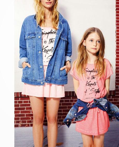 Mini me, campaña  de Mango Kids: ¡Diversión y alegría!