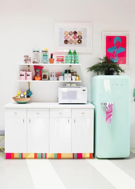 EL COLORIDO ESTUDIO DE UNA DISEÑADORA GRÁFICA