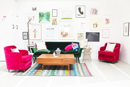 EL COLORIDO ESTUDIO DE UNA DISEÑADORA GRÁFICA