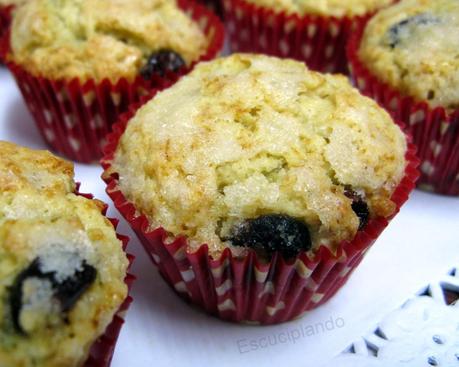 MUFFINS DE ARÁNDANOS
