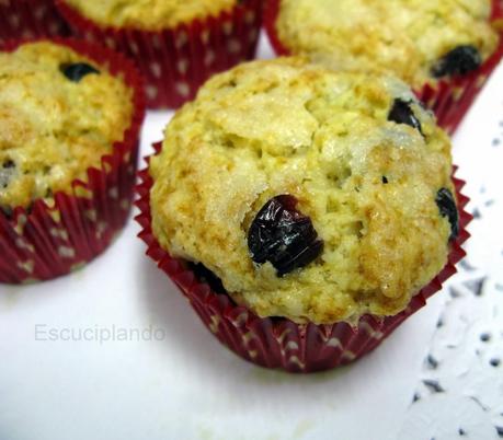 MUFFINS DE ARÁNDANOS