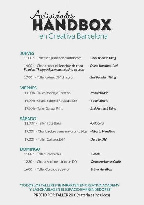Feria creativa. Are u ready?
