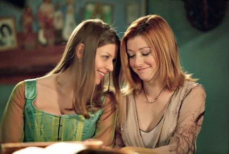 Willow y Tara de Buffy