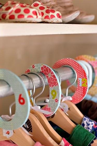 Organizador de armario shabby chic