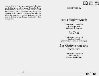 Lectures d’Espagne, cuentos traducidos al francés