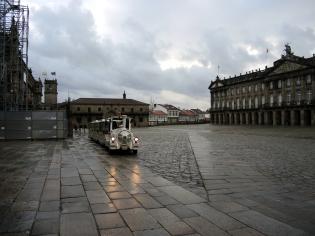 El último domingo del pasado invierno, en Santiago de Compostela