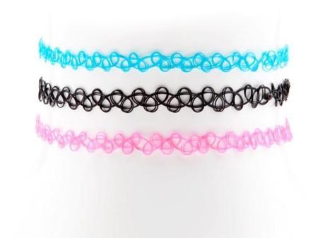 Consigue el complemento it de Kate Bosworth collar tattoo ajustado cuello 90 tatuaje moda complementos