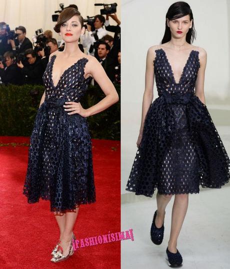 Marion Cotillard Christian Dior MEt Gala