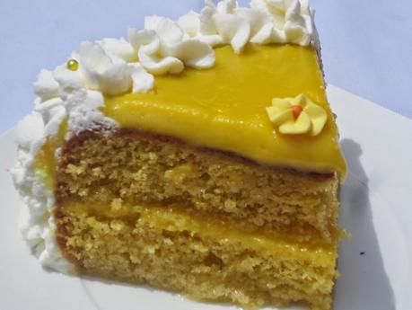 Tarta de yema Capuchina