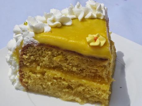 Tarta de yema Capuchina