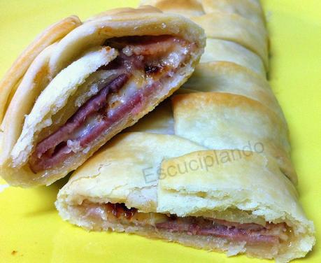 MINIEMPANADA DE BACON Y MEMBRILLO