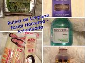 Rutina limpieza facial nocturna actualizada