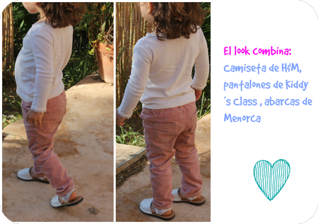 Look blanco y rosa