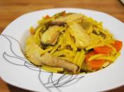Fideos Caballa Verduras