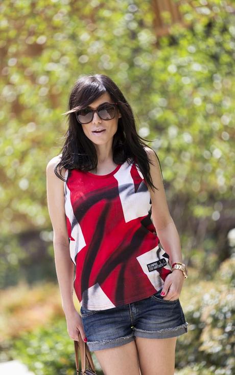 street style barbara crespo kate eleven paris moss tshirt fashion blogger outfit blog de moda