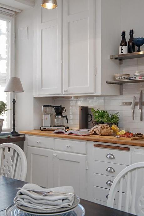 estilo nórdico estilo decoración femenino decoración pisos pequeños chicas decoración mini pisos decoración de interiores cocinas blancas pequeñas blog decoración nórdica 