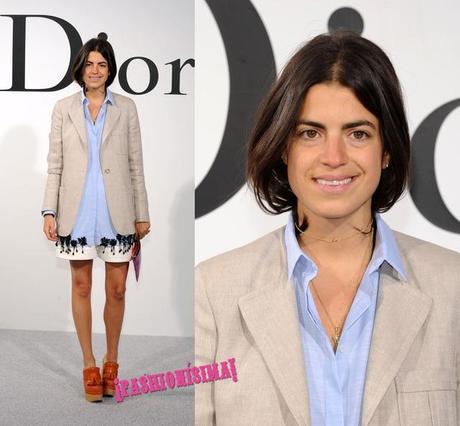 Obsesión del día: el look de Leandra Medine en el desfile de Dior Lenadra Medine N21 Dior