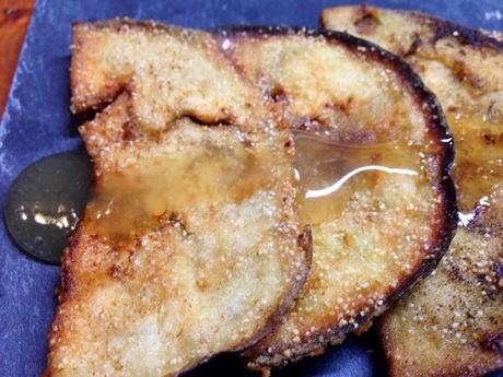 Berenjenas fritas.