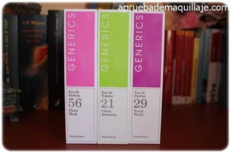 Mis Perfumes de Generics perfumes femeninos mujer para ella 21 citrus artemisa 29 fruity woody y 56 floral musk de Generics