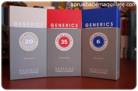 Mis Perfumes de Generics perfumes masculinos hombre para él 6 fresh aquatic 20 woody spicy y 35 ambery spicy de generics