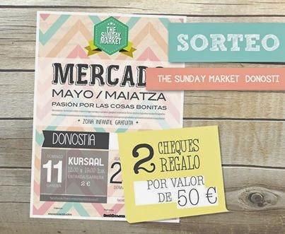 The sunday market Donostia.