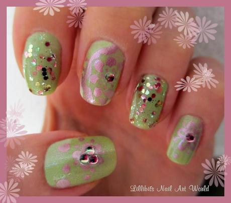 Brillantes duocromáticos de Born Pretty Store. Mani for Patrick!