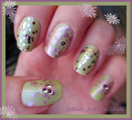 Brillantes duocromáticos de Born Pretty Store. Mani for Patrick!