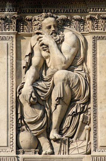 Arquimedes - Jean Goujon 1547 Louvre