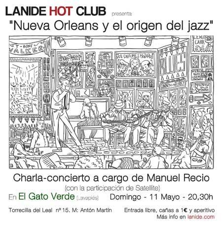Ciclo Charlas-concierto LANIDE HOT CLUB