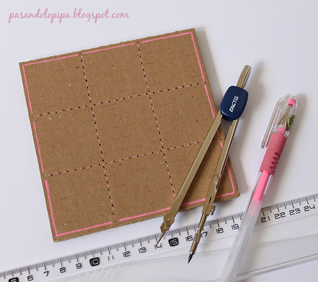 pasandolopipa | decoración del tablero de cartón