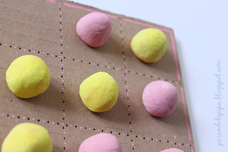 pasandolopipa | Primer plano de tres en raya DiY