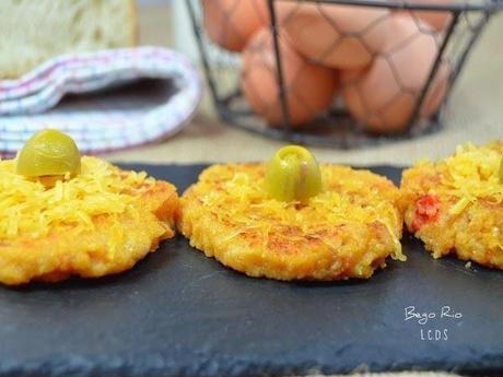 Hambur-pan mini con pisto y parmesano (Reto BBSS)