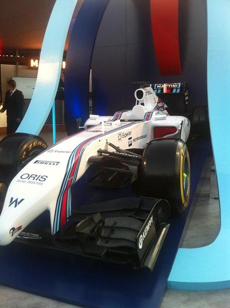 f1 terraza Williams Martini Racing
