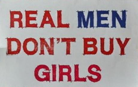 Real men don't buy girl
