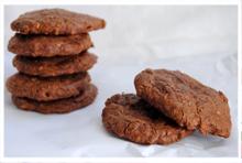 Galletas de chocolate con leche condensada y avena