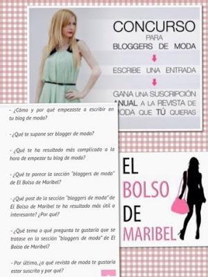 Tendencias en la Pasarela + El bolso de Maribel
