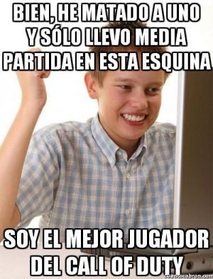 ¿Eres un niño rata? Esa nueva especie de jugador CC_2202034_novato_internet_el_mejor_jugador_de_call_of_duty_sin_duda