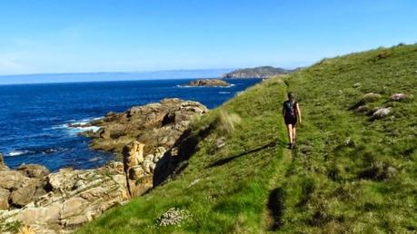 De marcha por la costa ferrolana, de la playa de Cariño a San Jorge y vuelta