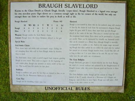 Braugh,el ogro esclavista,detalles y el sentido del humor en la GW