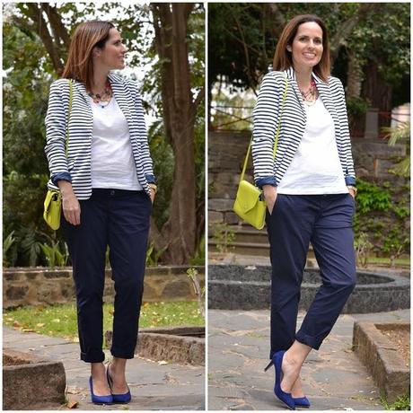 Striped Blazer