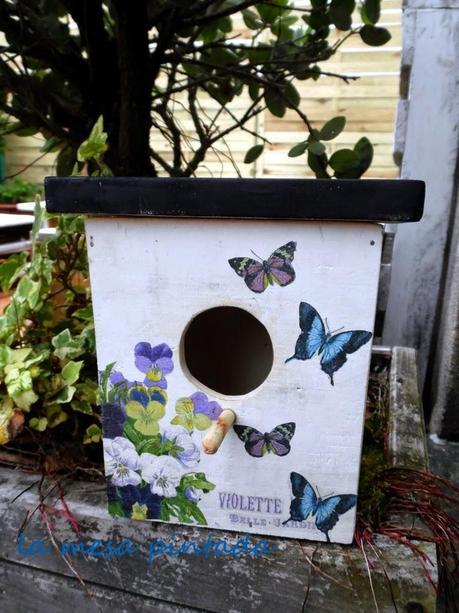 Finde frugal...una casita de pájaros